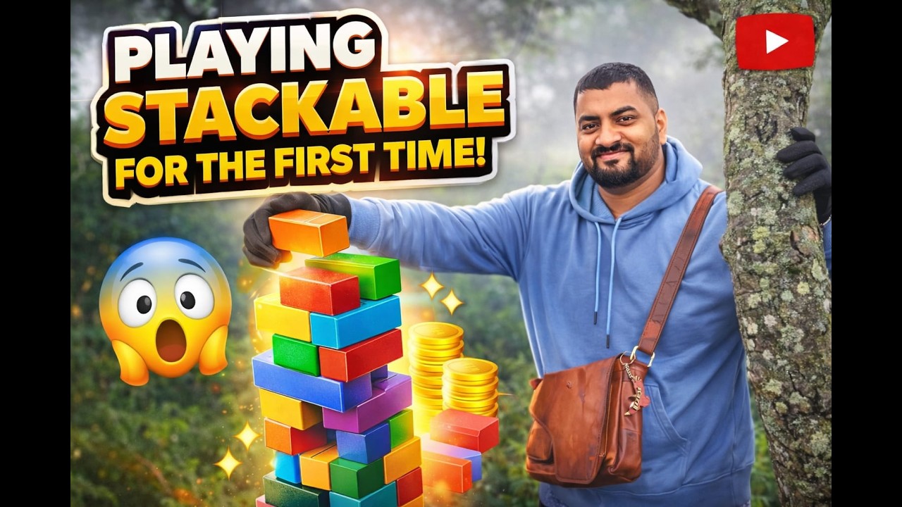 STACKABLE LIVE 🔥 First Time Playing – Beginner Luck or Pro Skills? 😳
