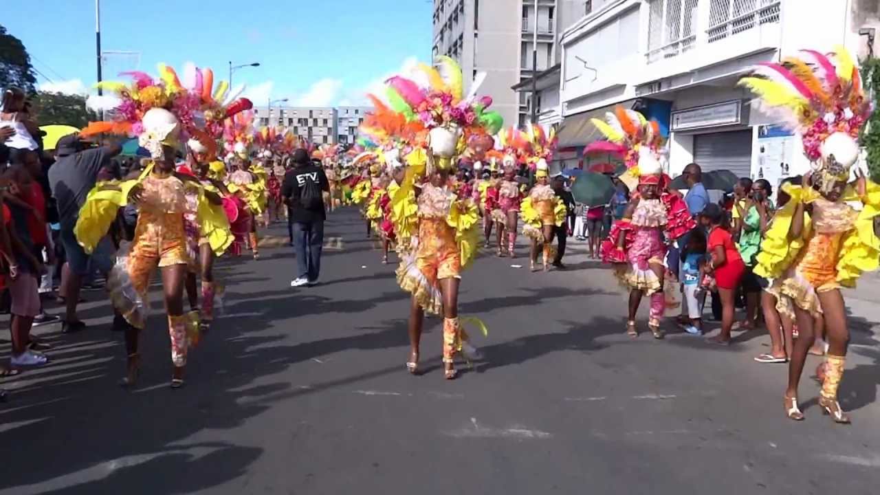 Kasika a Pointe a pitre pour La Grande Parade Unitaire Du Dimanche Gras