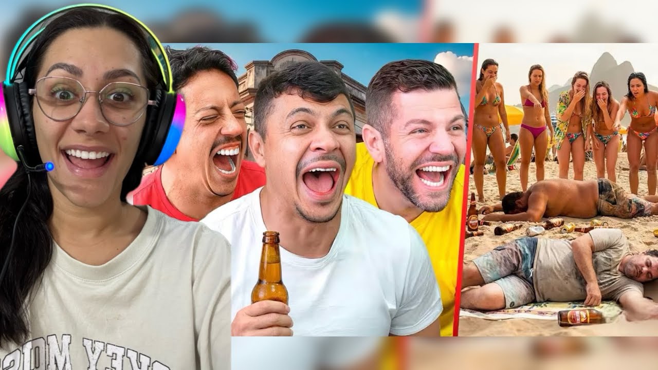 REACT: NÃO DÁ PRA ACREDITAR NO QUE ESSES BEBAD0S FIZERAM 😂 - Canal Canalha