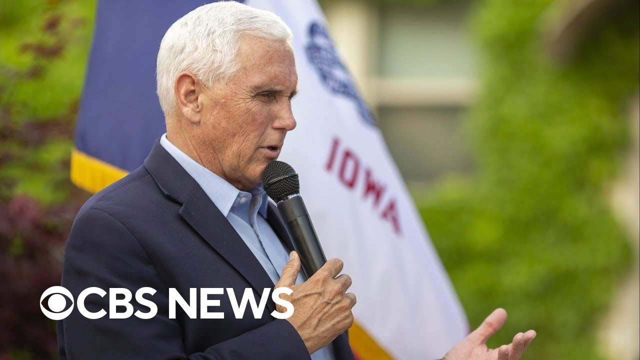 Where Mike Pence fits in GOP 2024 presidential field
