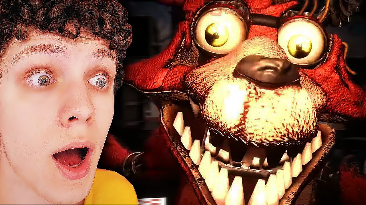 O FOXY CHEGOU NO REMAKE ASSUSTADOR!  FNAF Rewritten: '87