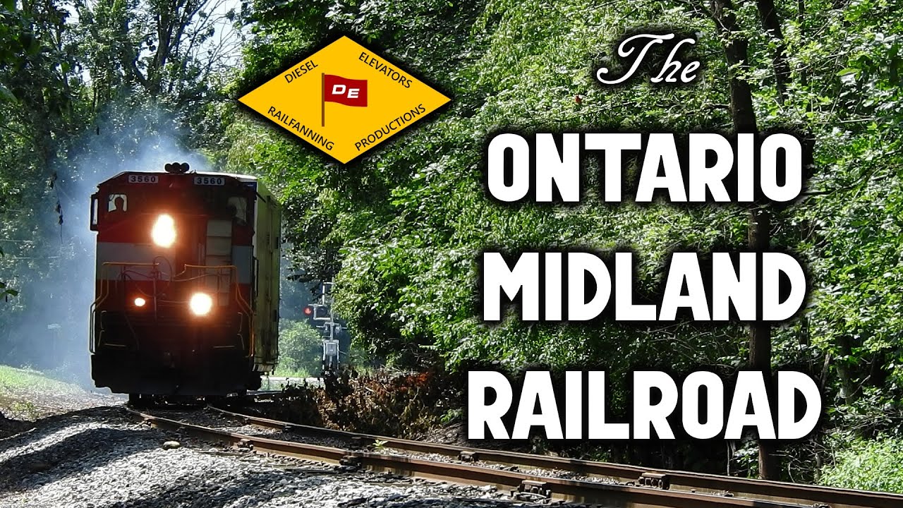The Old Hojack | Chasing the Ontario Midland Railroad's MLW M420W Across Wayne County 7-31-23