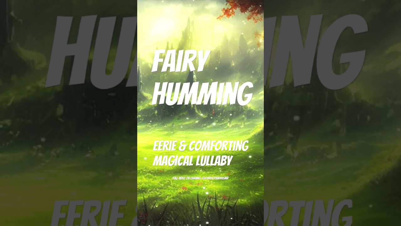 Mysterious, comforting Fairy humming for sleep & relaxation 🧚&zwj;♀️✨ #humming #angel #fantasy #asmr