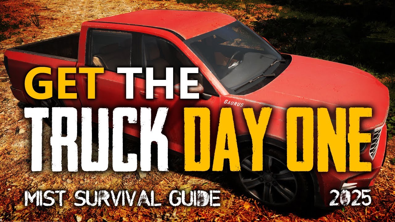 Get The TRUCK DAY ONE In MIST SURVIVAL (2025)