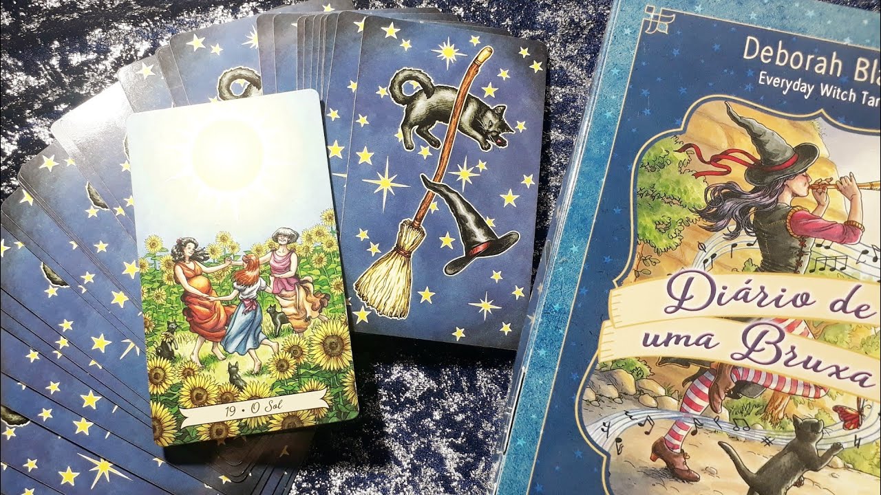 Diário de Uma Bruxa tarô editora Isis - unboxing