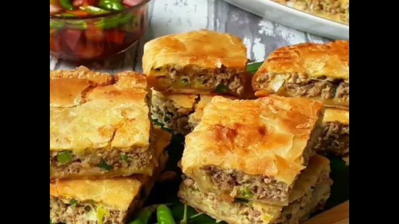 CARA MEMBUAT MARTABAK MESIR DAGING SAPI CINCANG
