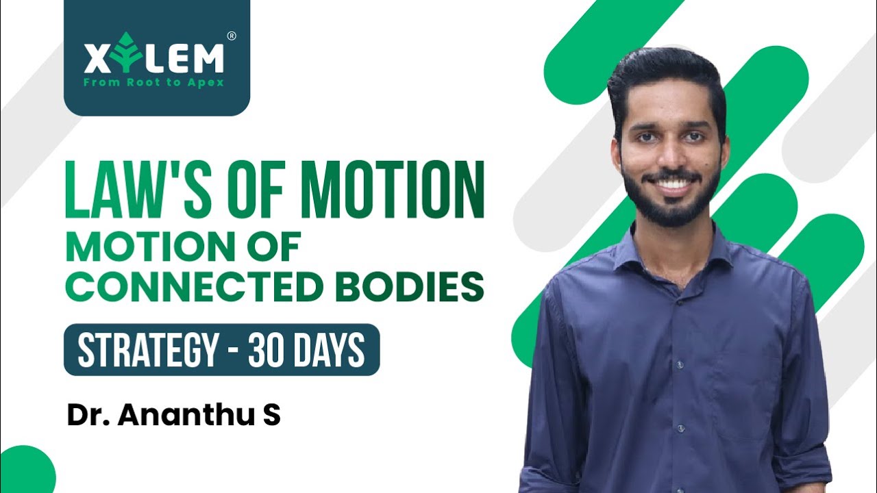 LAWS OF MOTION | MOTION OF CONNECTED BODIES | STRATEGY | XYLEM LEARNING