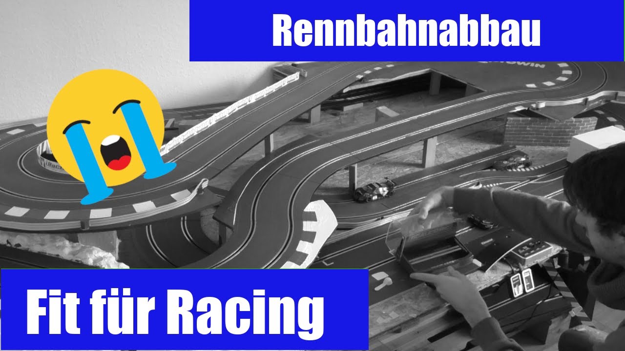 Abriss meiner Carrera digital 132 Bahn. Im Zeitraffer.