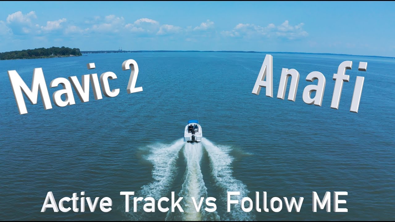 Mavic 2 vs Anafi Tracking Comparison