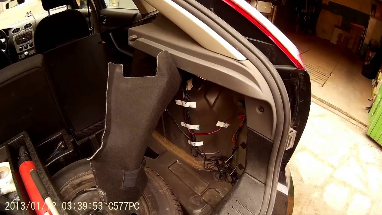 Установка парктроников на Форд Фокус 2