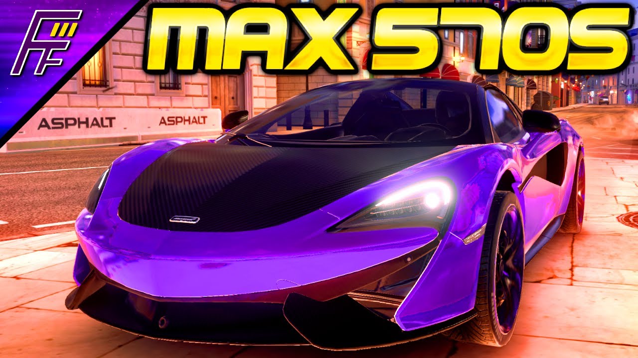 THE OLD SPEED KING OF A CLASS RETURNS!! MAX McLaren 570S (6* Rank 3939) Asphalt 9 Multiplayer