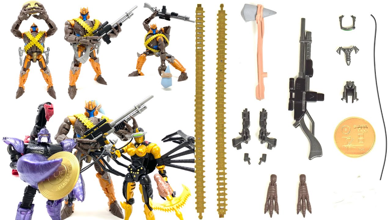 DNA Design DK-29 WFC Kingdom Accessory Weapons Pack Transformers Review