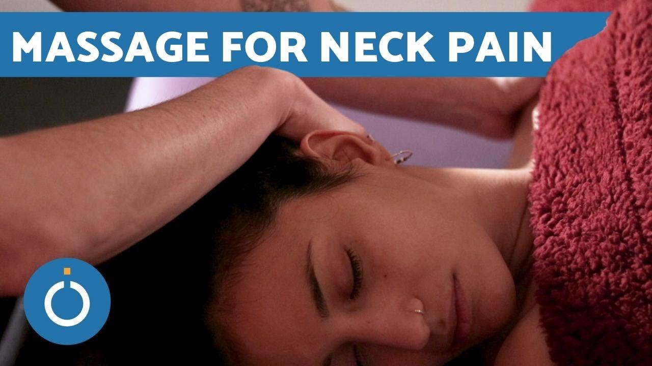 Massage for NECK PAIN - Relaxing Neck Massages