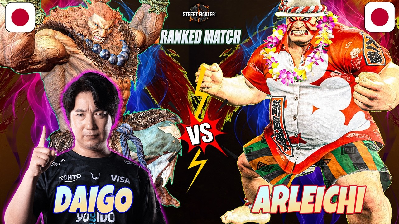 SF6 | DAIGO (#1 Ranked Akuma) vs ARLEICHI (E .Honda) 👉 High-Level Street Fighter 6 Gameplay
