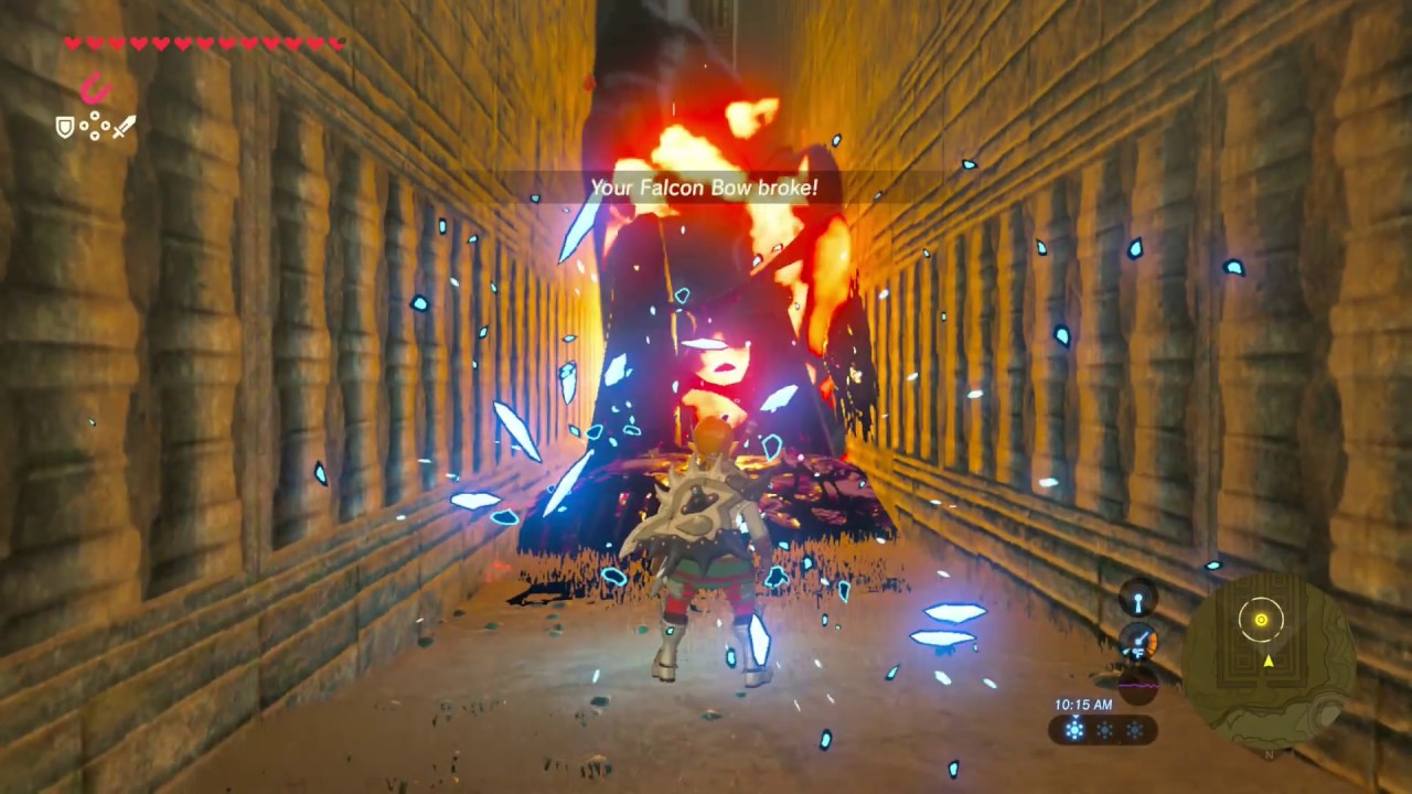 Zelda Breath of the Wild The Desert Labyrinth Walkthrough -  Barbarian amor set Location