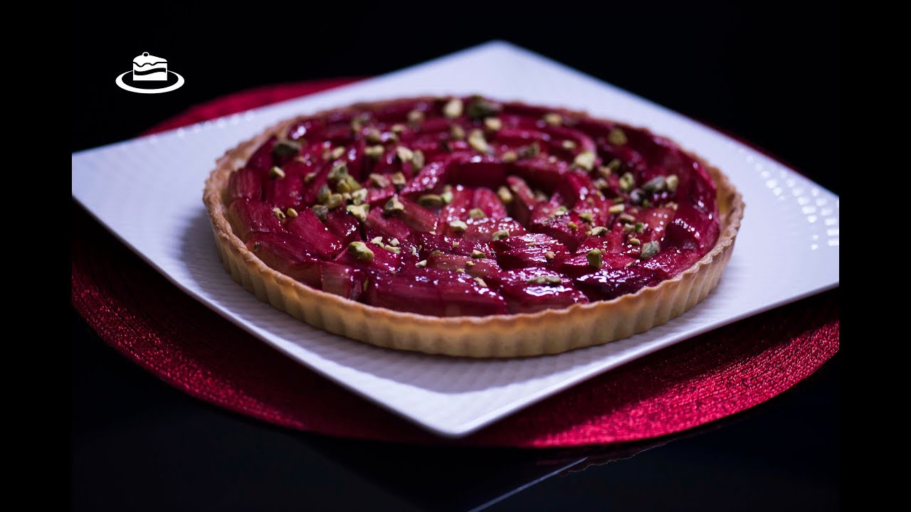 Tarta cu Rubarba & Crema Frangipane | Momente Delicioase cu Beatricia