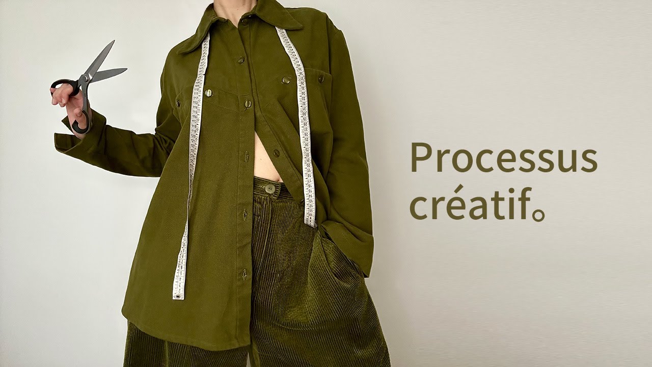 Création de vêtements : rien n'est laissé au hasard.