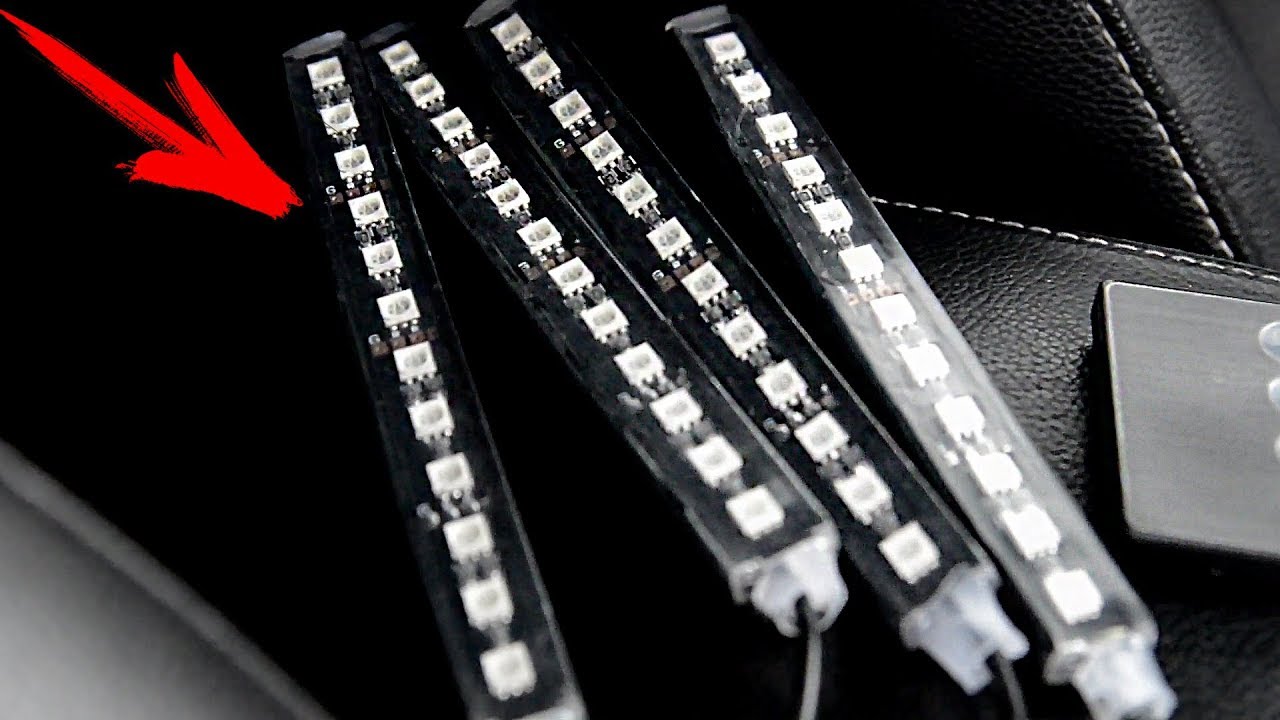 УМНАЯ LED ПОДСВЕТКА В САЛОН МАШИНЫ АВТОТОВАРЫ ИЗ КИТАЯ
