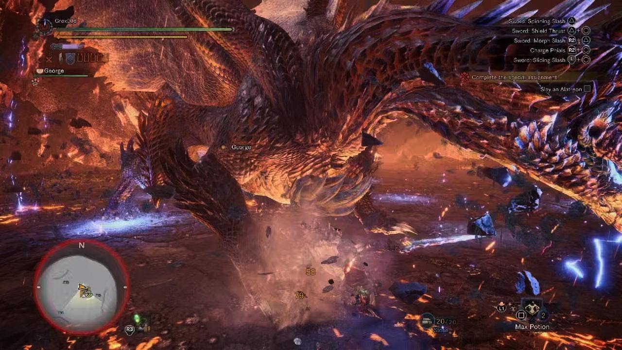 Finally Killed Alatreon solo😁😁😁