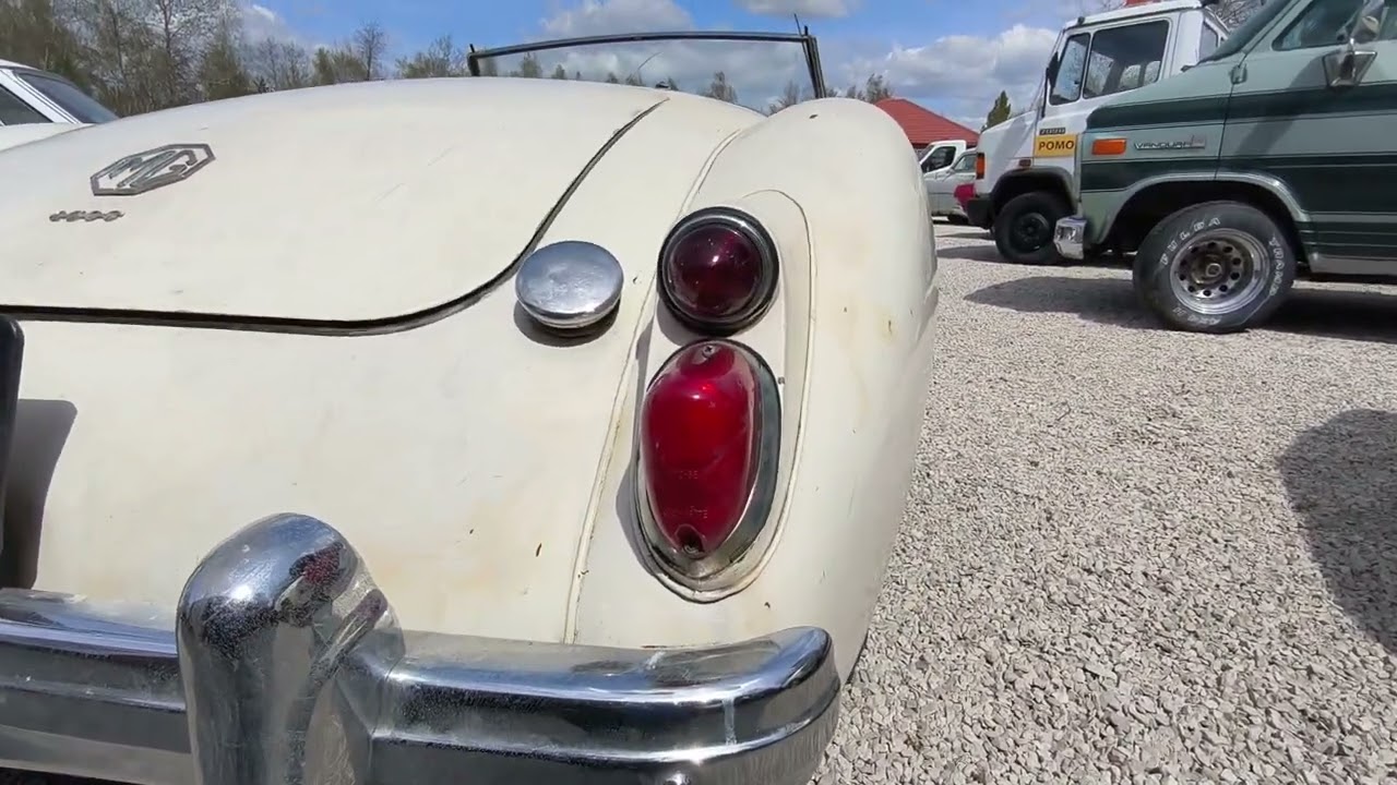 MG MGA 1600 Pasahero Classic Cars cz. 1  SPRZEDANY ☺️