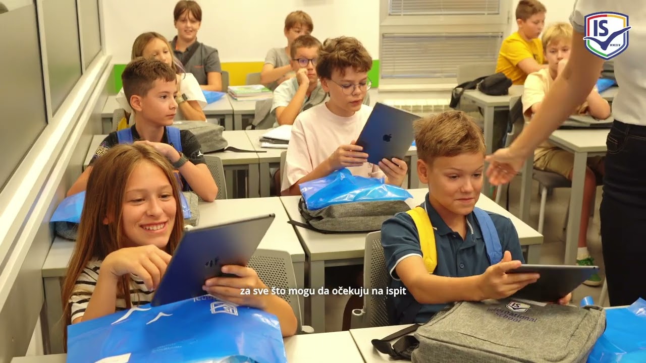 First day of school at International School / Prvi dan škole u International Schoolu