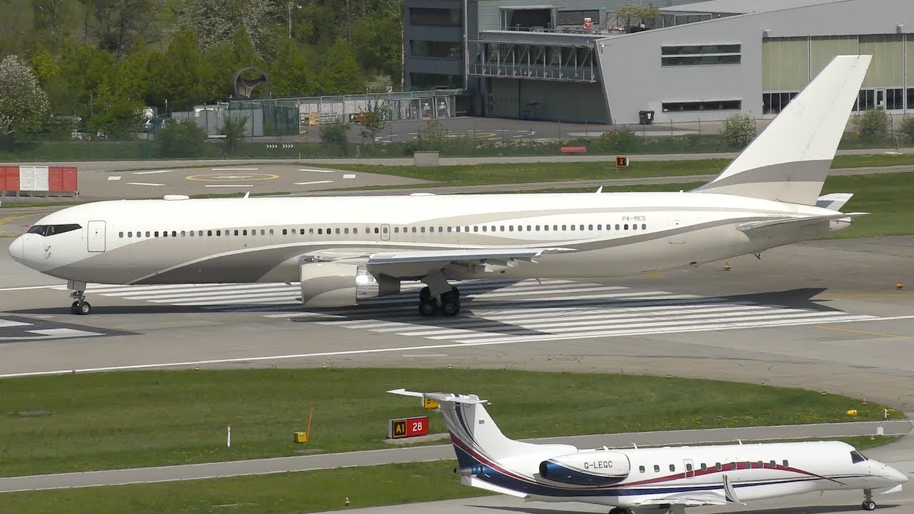 April HIGHLIGHTS 2018 ft. B747s, BBJs, private jets & more | Zurich Airport Plane Spotting in 4K