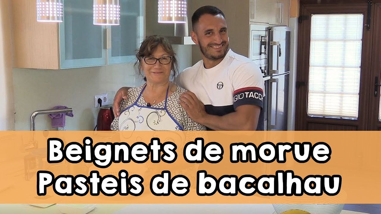 Recette Beignets de morue - Pasteis de bacalhau avec Maria Rosa et Rodolphe (Ro et Cut)