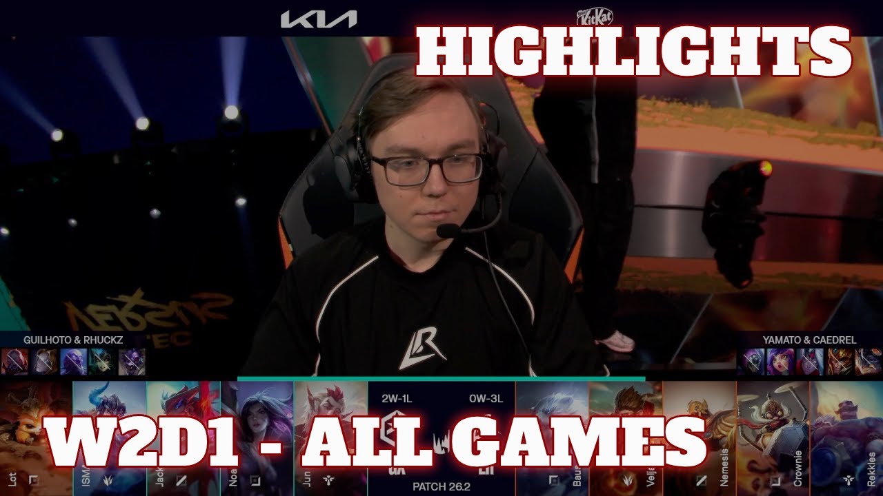 LEC Versus 2026 W2D1 - All Games Highlights | Full Day Week 2 Day 1 LEC Versus 2026