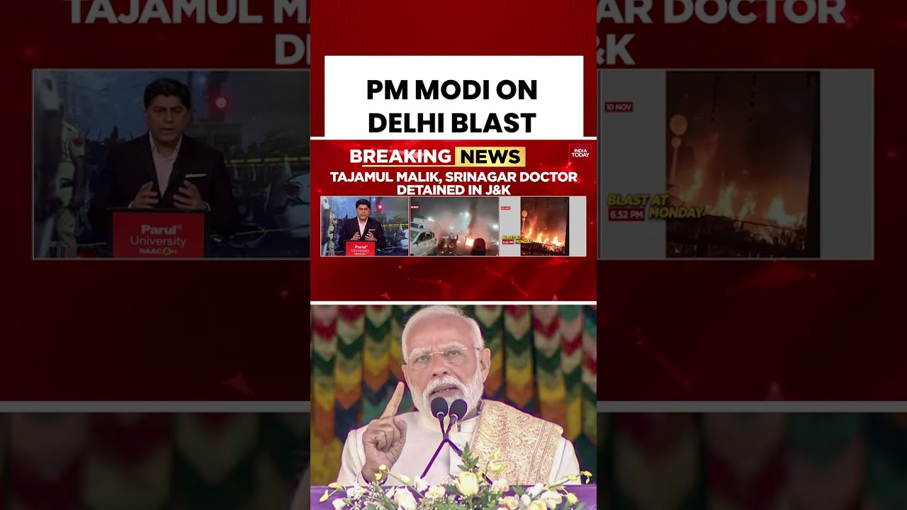 PM Modi Reacts to Delhi Blast: Security and Investigation Updates | #delhiblastnews #pmmodi