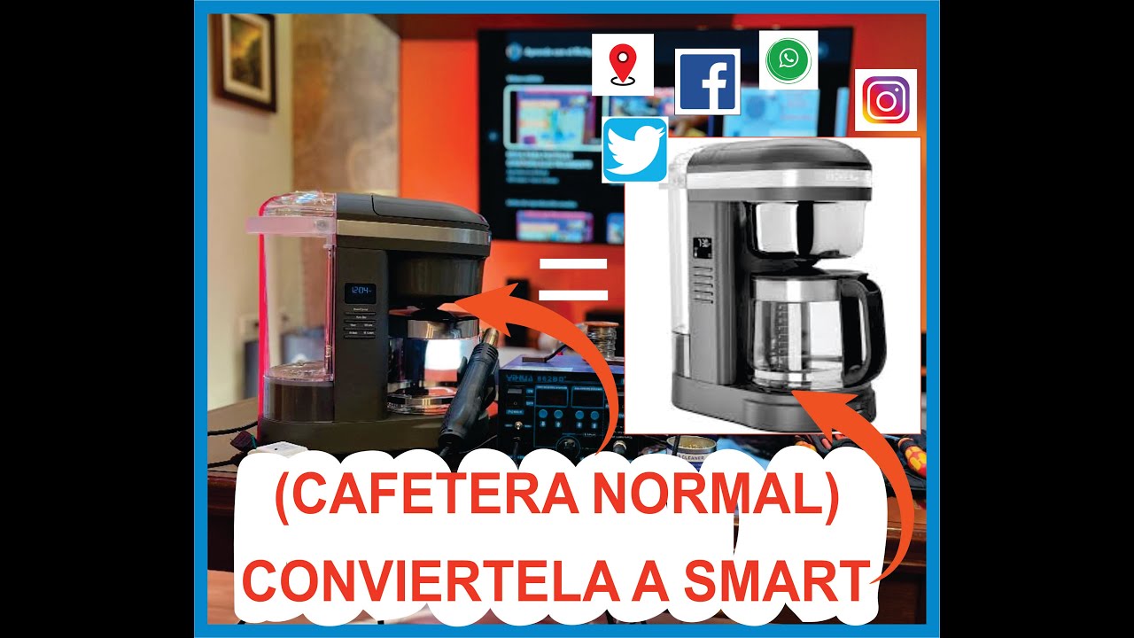 CONVIERTE TU PERCOLADORA O CAFETERA NORMAL A UNA 
