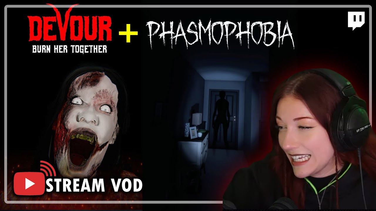 Devour + Phasmaphobia | Kruzadar LIVE Stream