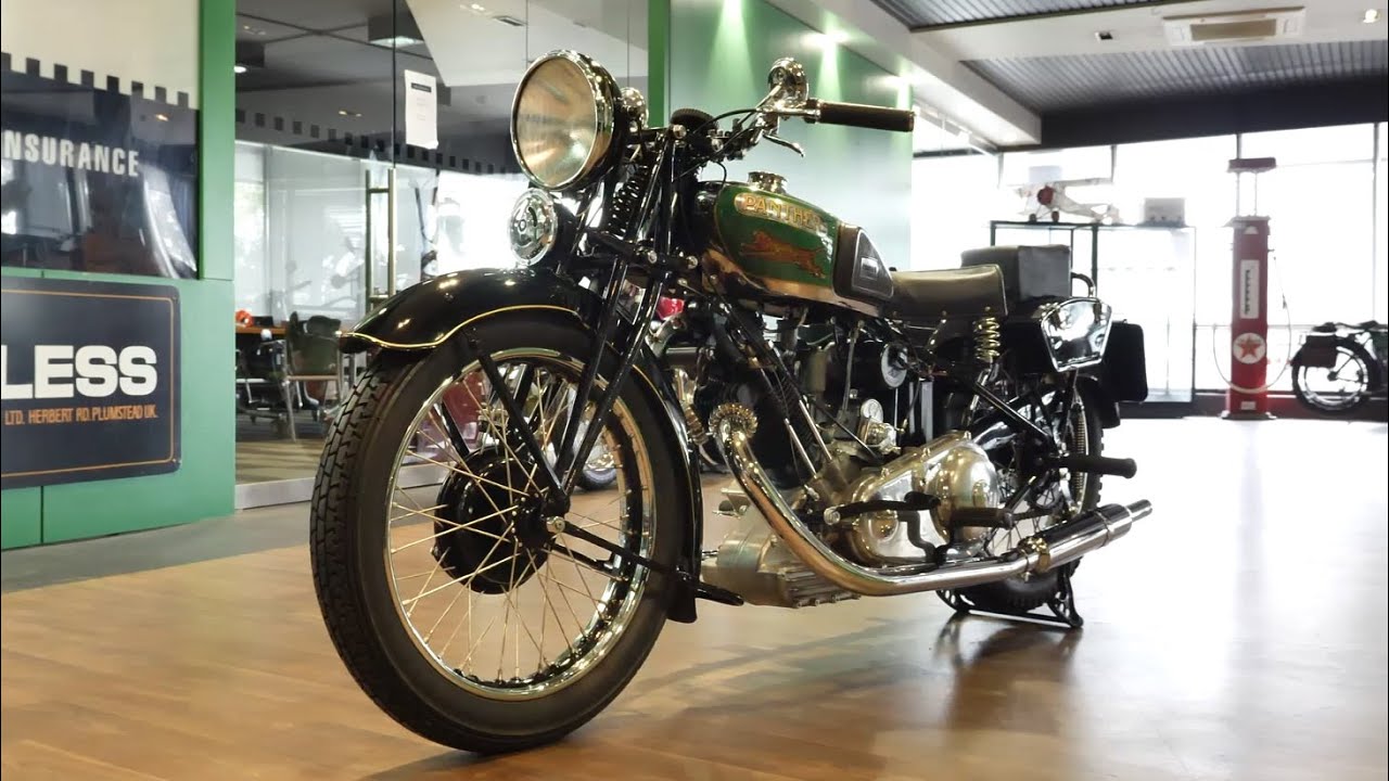 1935 Panther Model 100 'Redwing' 600cc Motorcycle - 2020 Shannons Winter Timed Online Auction
