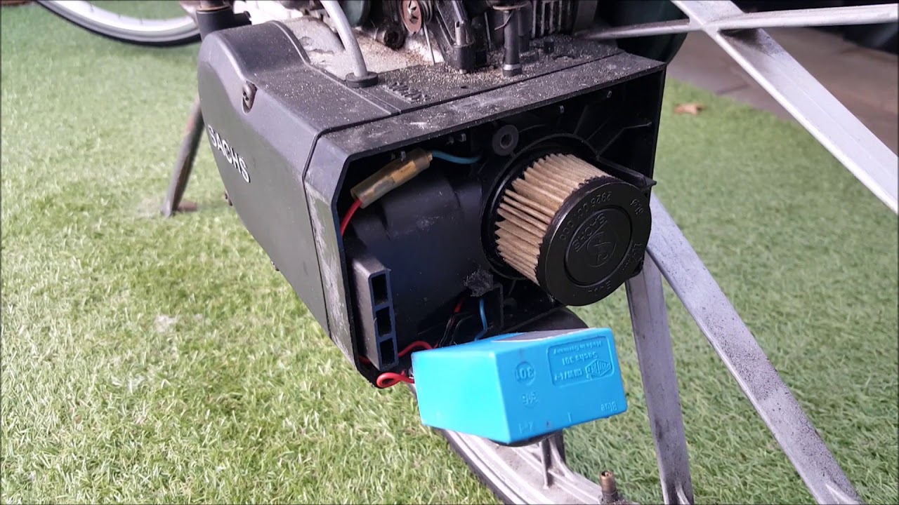 Spartamet zonder luchtfilter starten