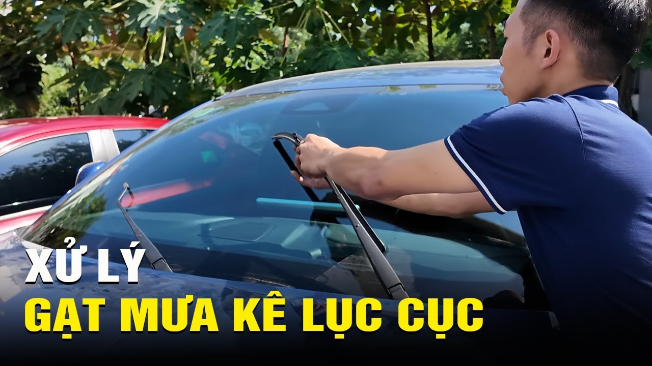 “Bắt bệnh” và xử lý triệt để gạt mưa VF8 kêu to