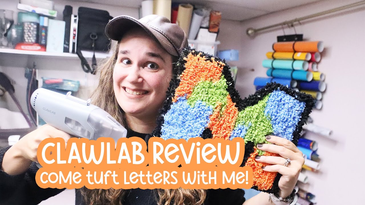 Обзор тафтингового пистолета и рамки Clawlab для начинающих | Делаем собственные тафтинговые иниц...