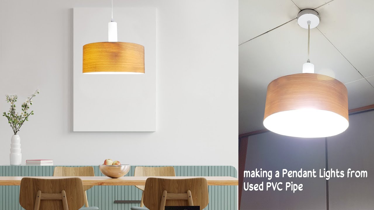 DIY Membuat Lampu Gantung dari Pipa PVC Bekas