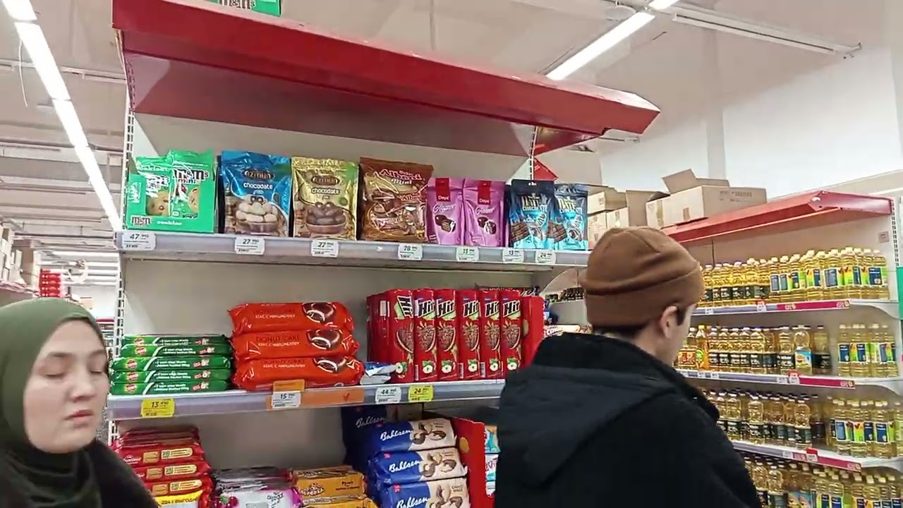 Фергана Узбекистан.7.02.26г.  Корзинка Уз.маркет.1дол-12.270 сум. Ул. Кувасайская 