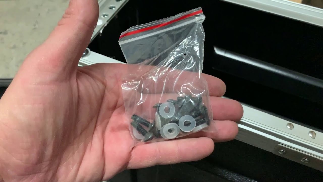 prepatando rack con cajon SHURE BLX188E/MX53 H8E