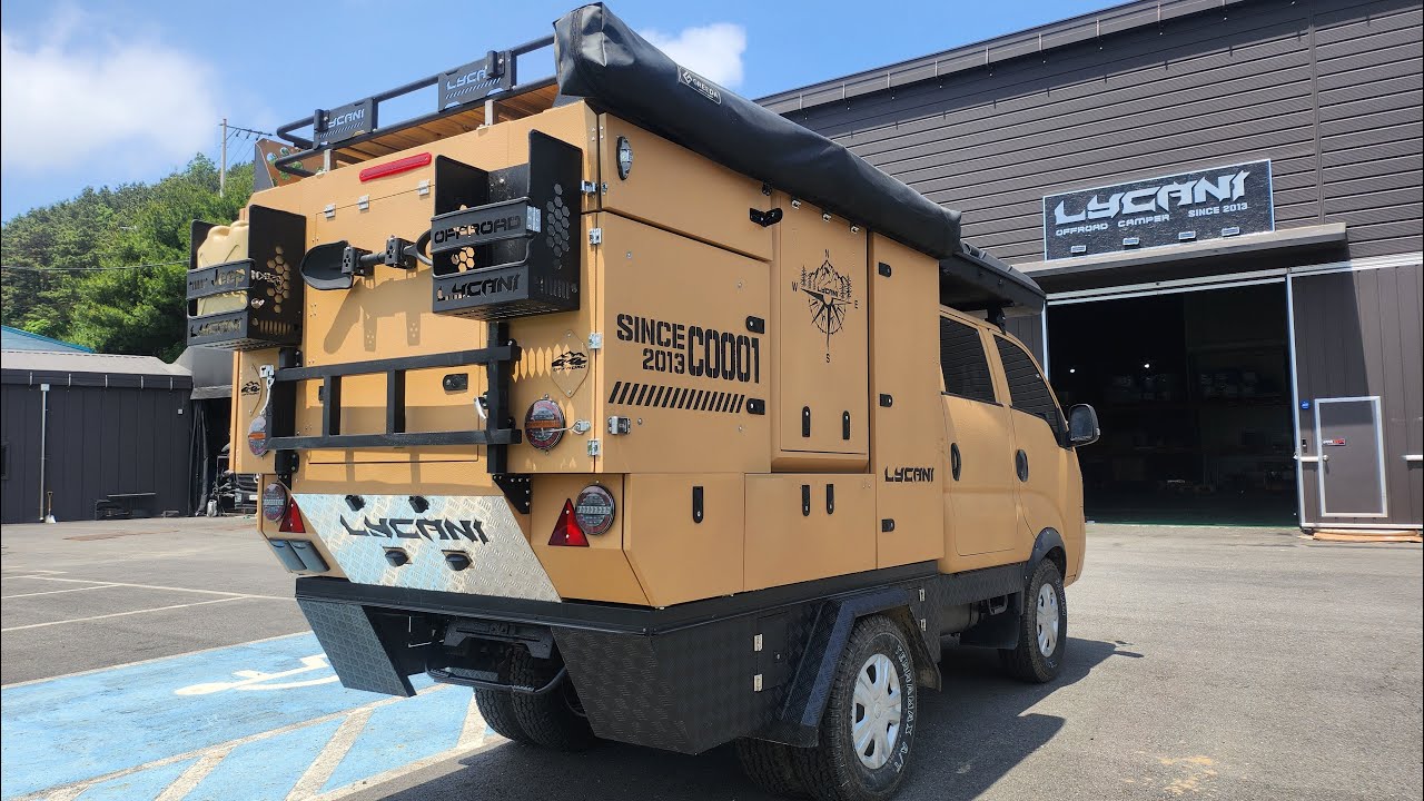 라이카니! 1톤 캠핑카 LC-100 최초공개!!