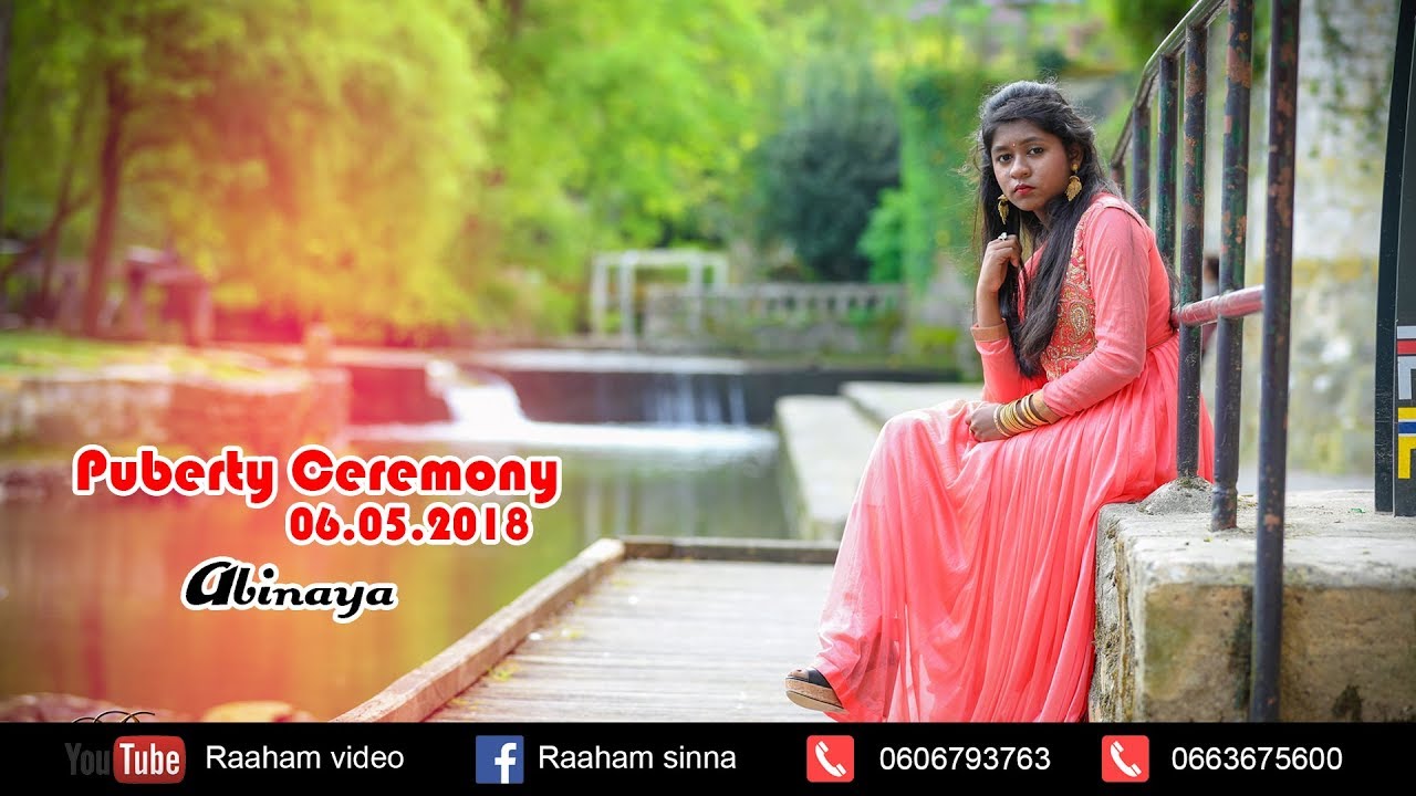 ∞ Puberty Ceremony │ Abinaya │ 06.05.2018 │ HD ∞◊