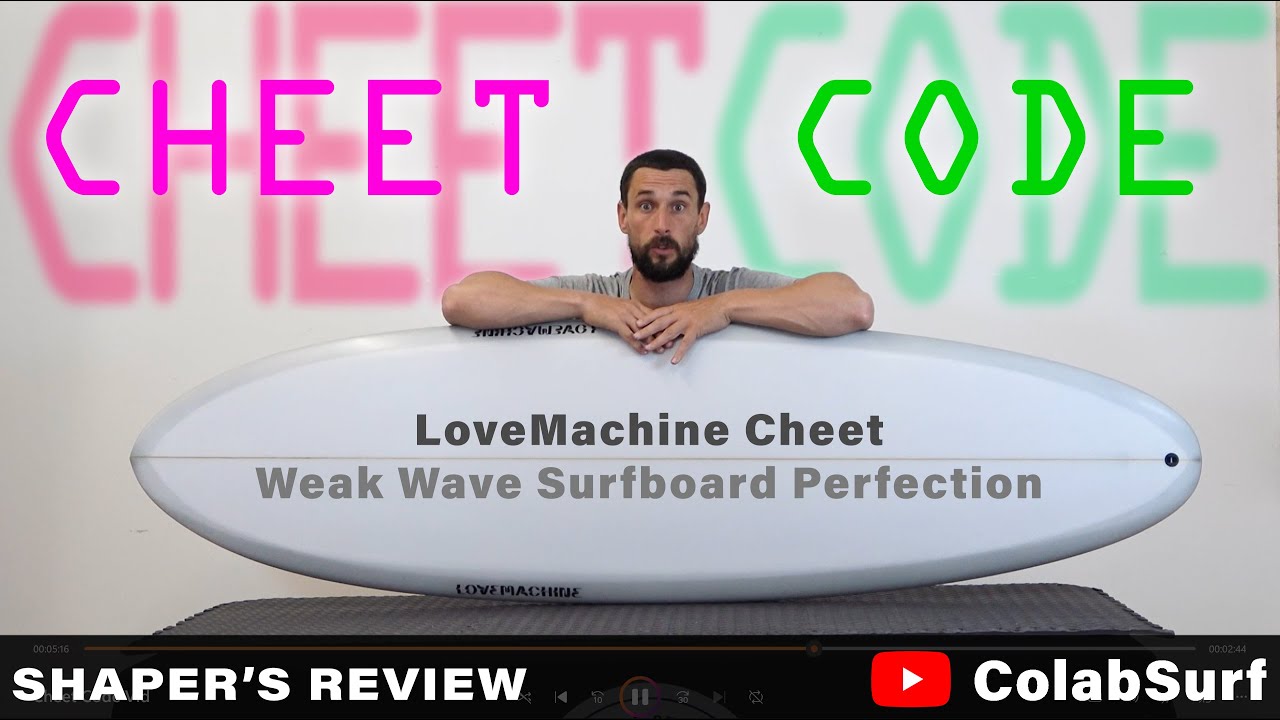 Харти знакомит нас с моделью CHEET, разработанной Райаном Лавлейсом от компании Lovemachine Surfb...