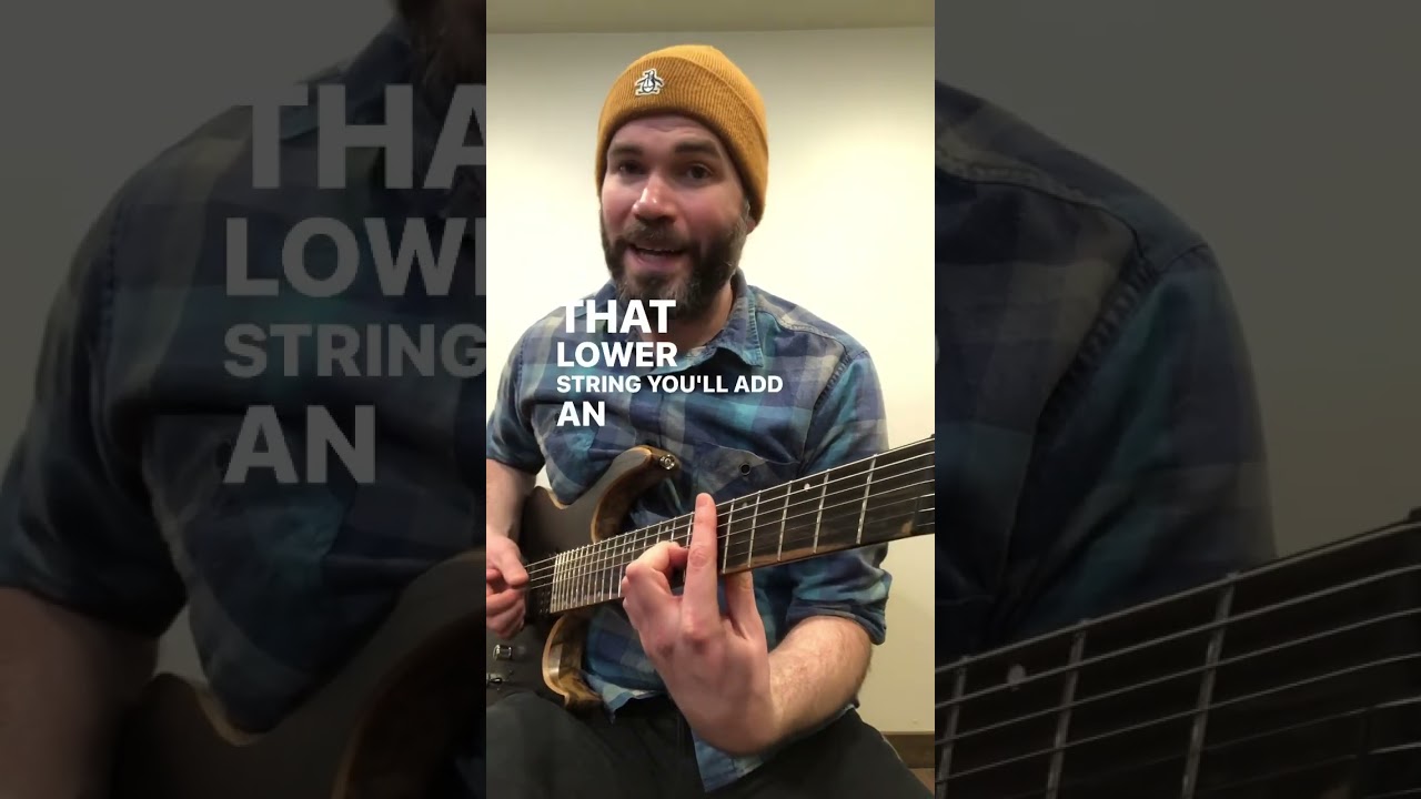 Tip for Playing Chords on 7 String  🎸 #guitar #music #lesson #guitarlesson #7string #seven