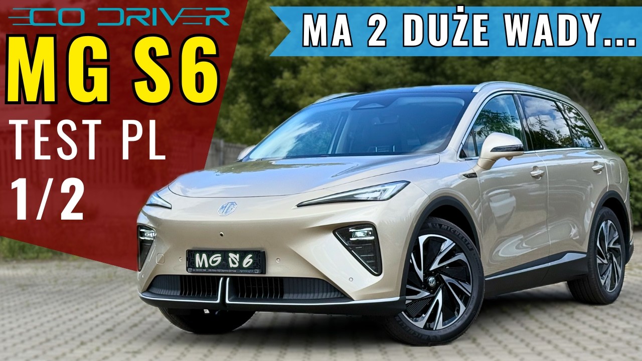 MG S6 - TEST PL [1/2] - Ma tylko dwie poważne wady... | Exclusive AWD 77kWh 361 KM | Tesla Y killer?