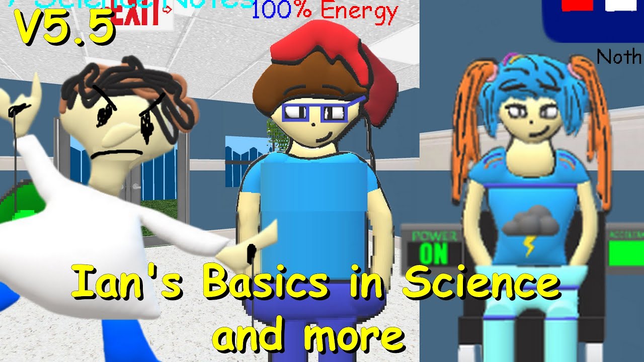 Основы науки и не только от Яна, версия 5.5 &mdash; мод Baldi's Basics