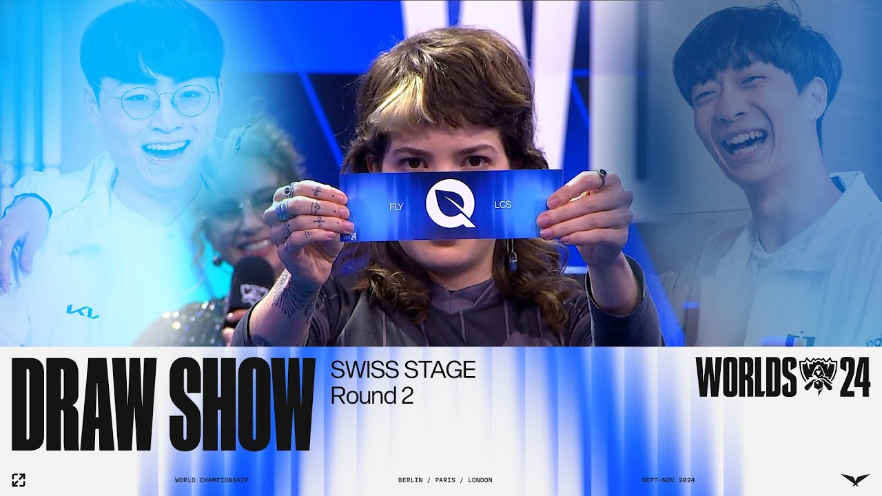스위스 스테이지 2라운드 조 추첨식 | 10.03 | 2024 월드 챔피언십