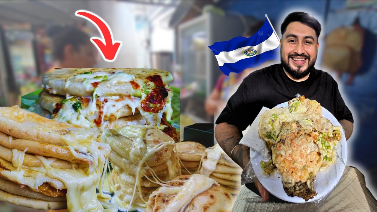 LAS PUPUSAS MAS BUSCADAS del MERCADO CENTRAL