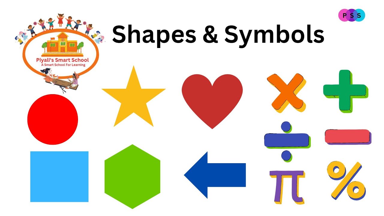 Shapes | Shapes Names | Basic Shapes & Symbols | Symbols