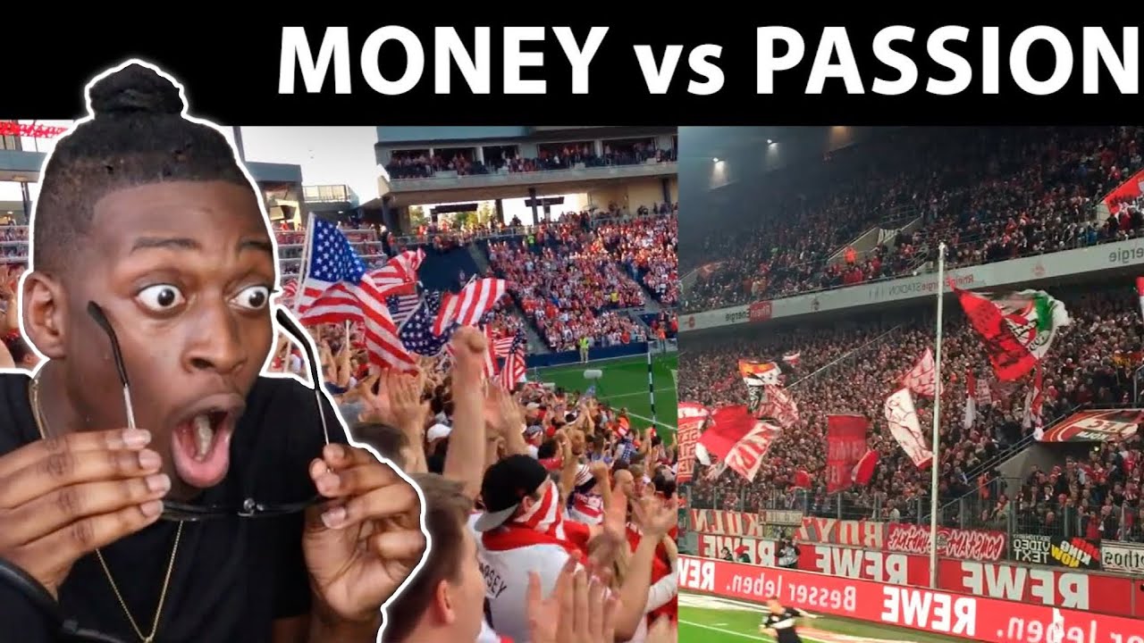 Реакция американцев на футбольных болельщиков и атмосферу матча США против Европы