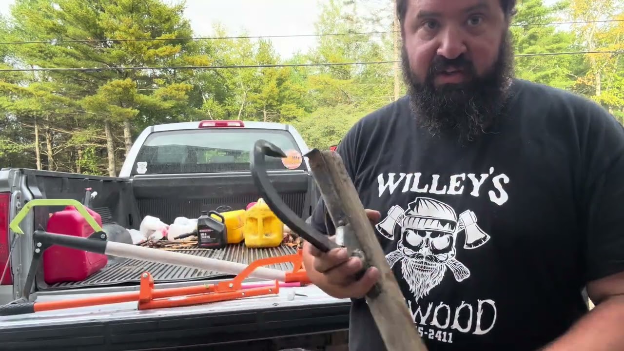 Новый инструмент для дедушкиного дровяного сарая и дровяного склада