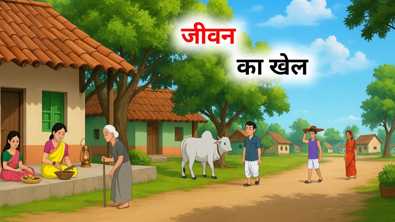 जीवन का खेल | Hindi Story | Hindi Kahani | Moral Stories | Moral Cartoon Story